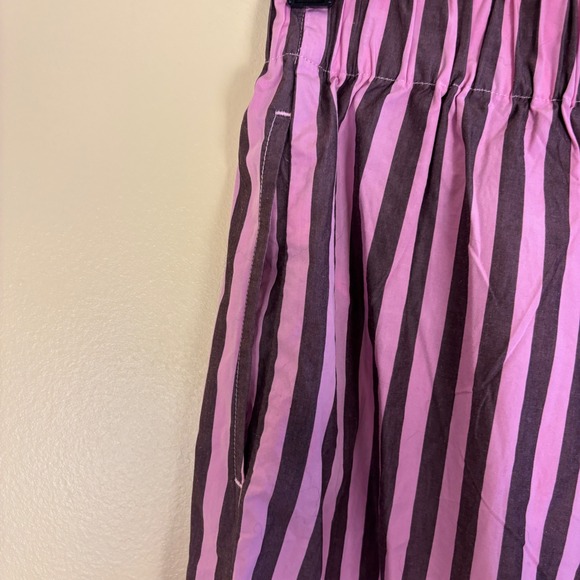 NEXT Stripe Cotton Button-Up Shirt & Pants Set Pink Girls Size 13yrs Casual wear - Picture 16 of 16